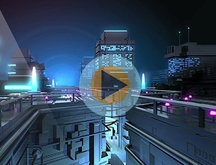 城市漫游 虚拟动画